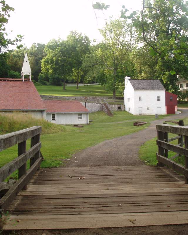 Hopewell Furnace NHS, Path to cast house and more