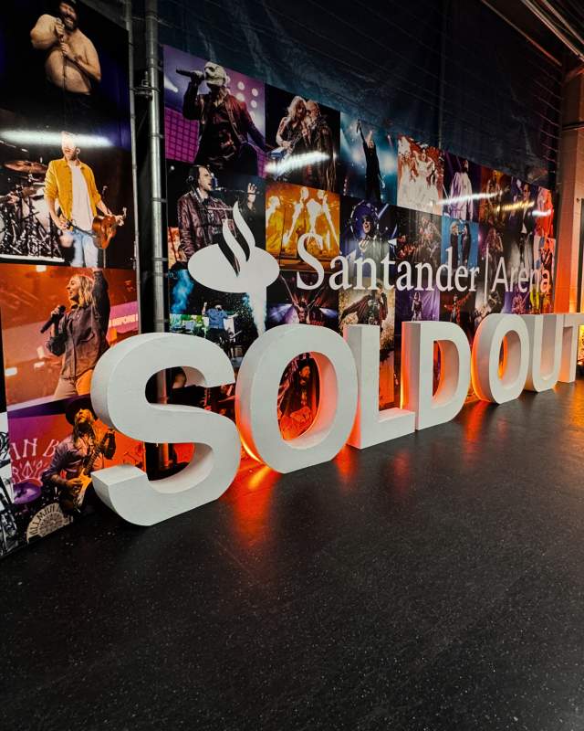 Santander Arena Sold Out
