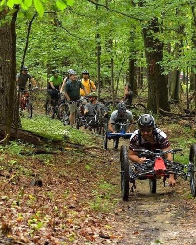 Berks Area Mountain Biking with Adaptive Bicycles