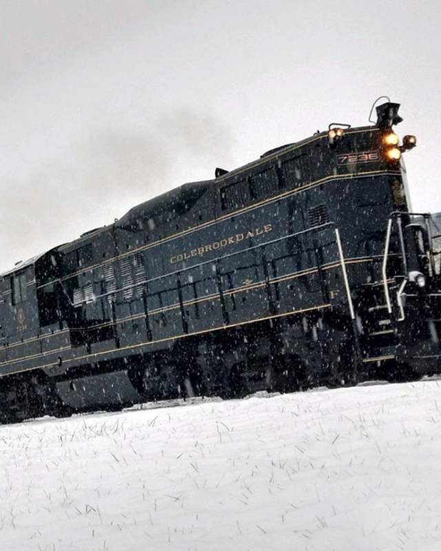 Colebrookdale Railroad Winter