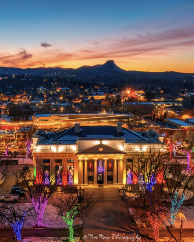 Colorful Christmas Photo