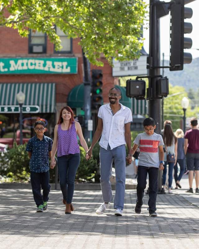 A Family Having Fun In Prescott