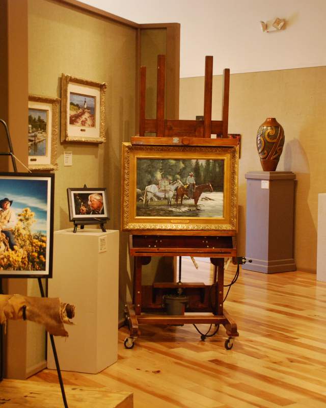 Phippen Museum interior