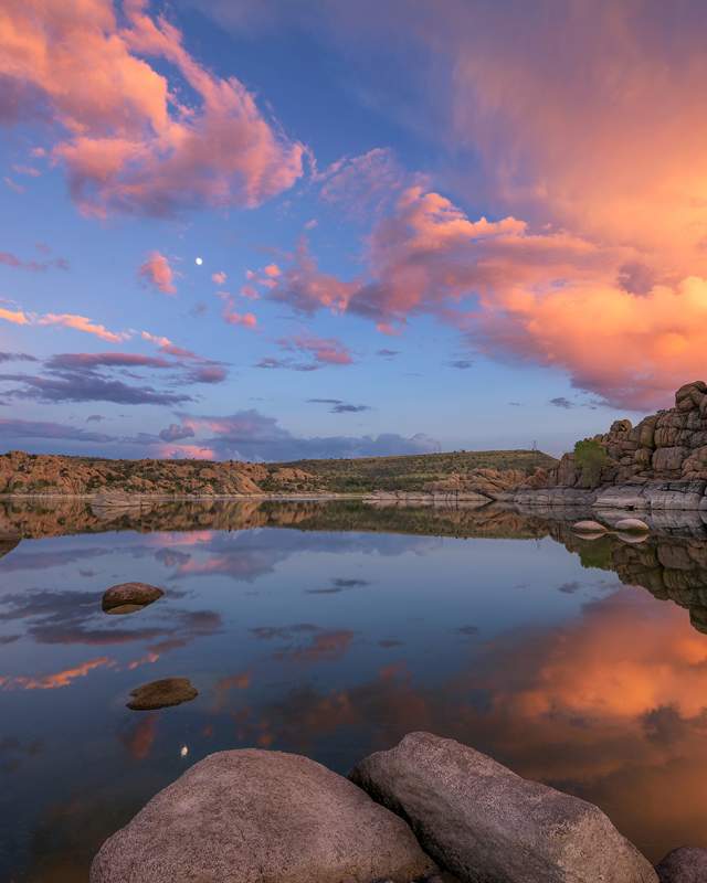 Sunset at Watson Lake - Experience Prescott