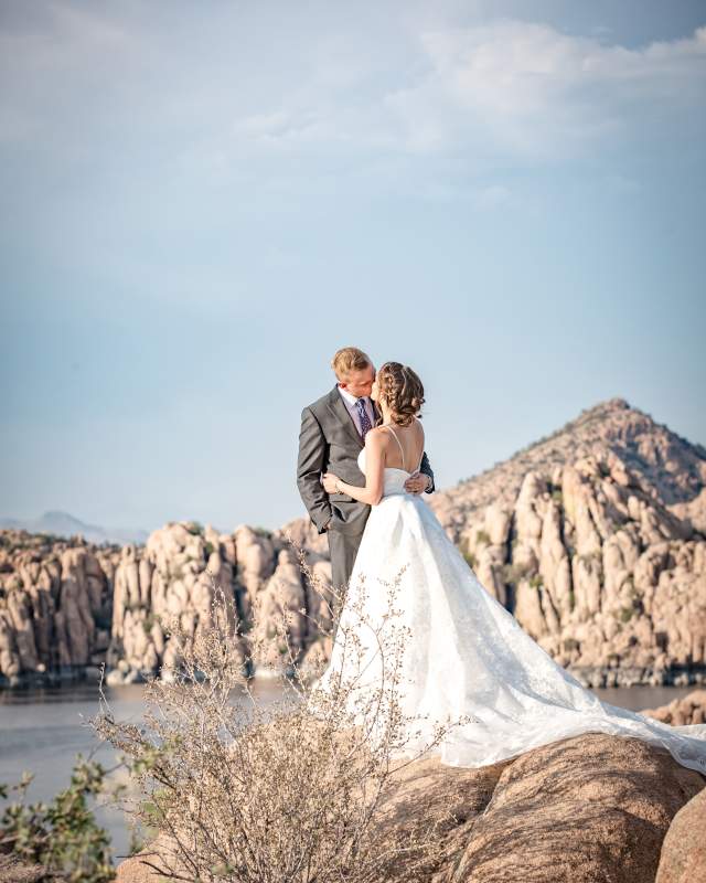 Watson Lake Bride & Groom