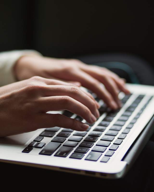 Typing on Computer