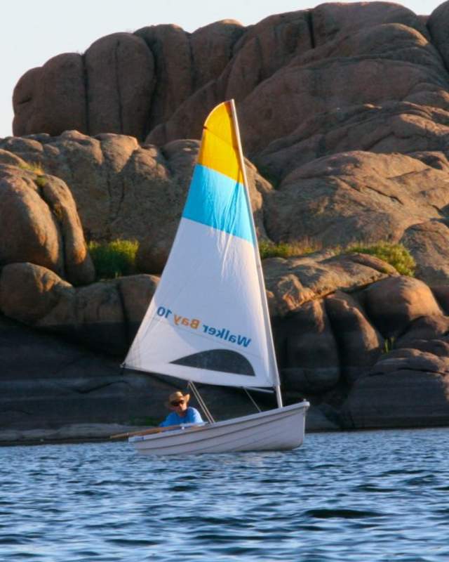 Sailing on Willow Lake