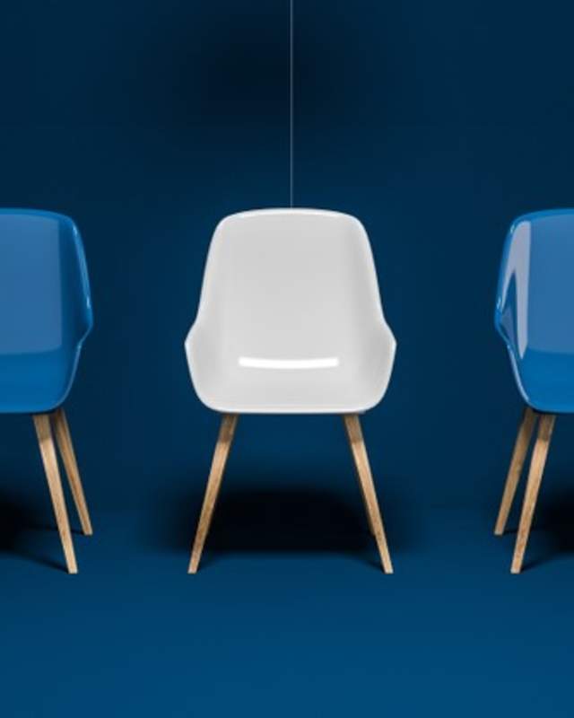 Row of chairs