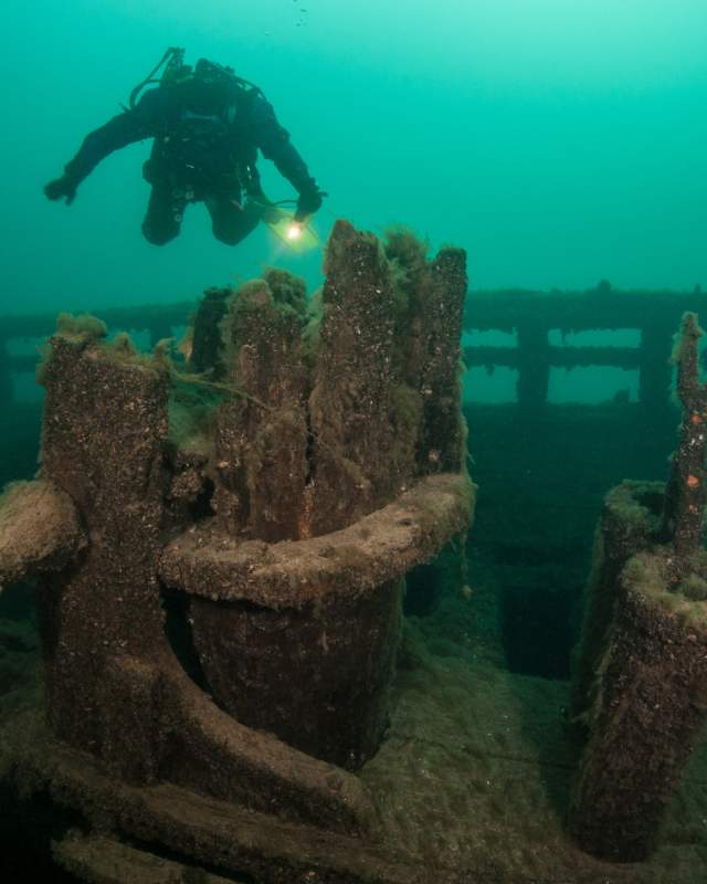 Scuba Diving Francisco Morazan Shipwreck