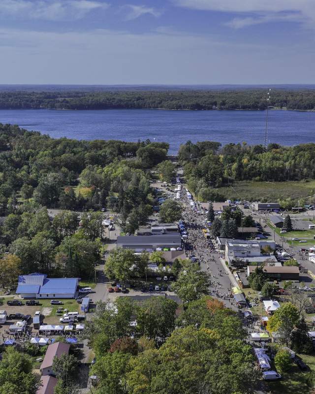 Stone Lake Aerial @ Cran Fest