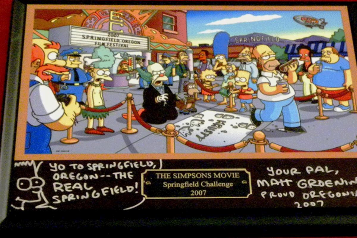 Matt Groening's Autograph