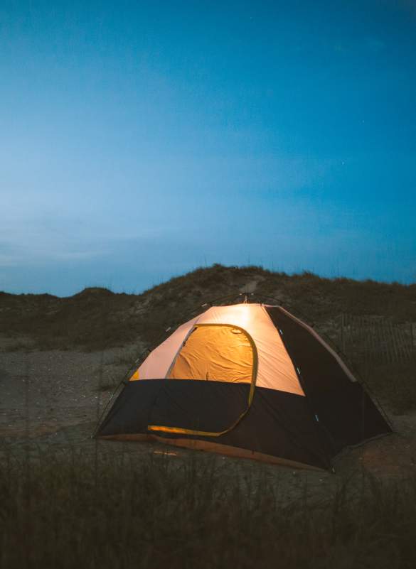 Camping On the Outer Banks, NC