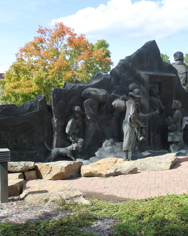 Underground Railroad Statue
