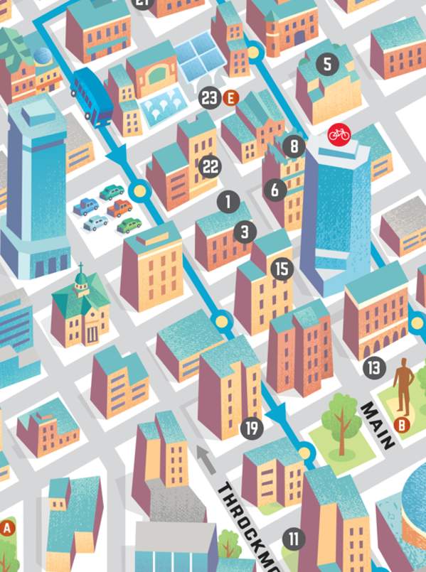 Downtown Map