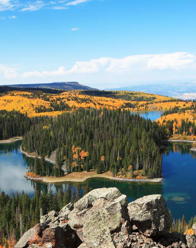 View of the Grand Mesa in the Fall