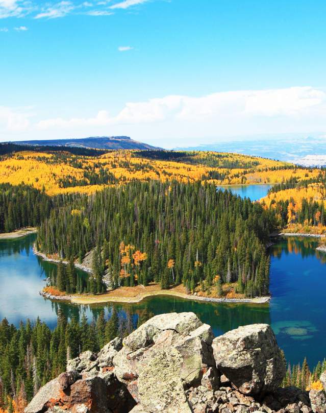 View of the Grand Mesa in the Fall