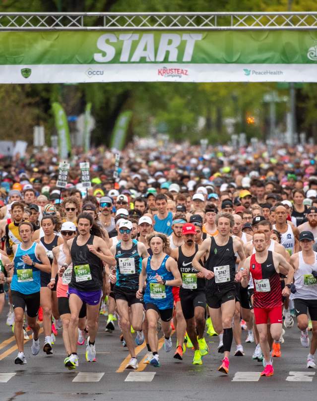 2024 Eugene Marathon Start
