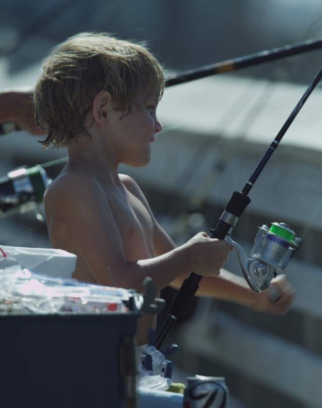Kid Fishing