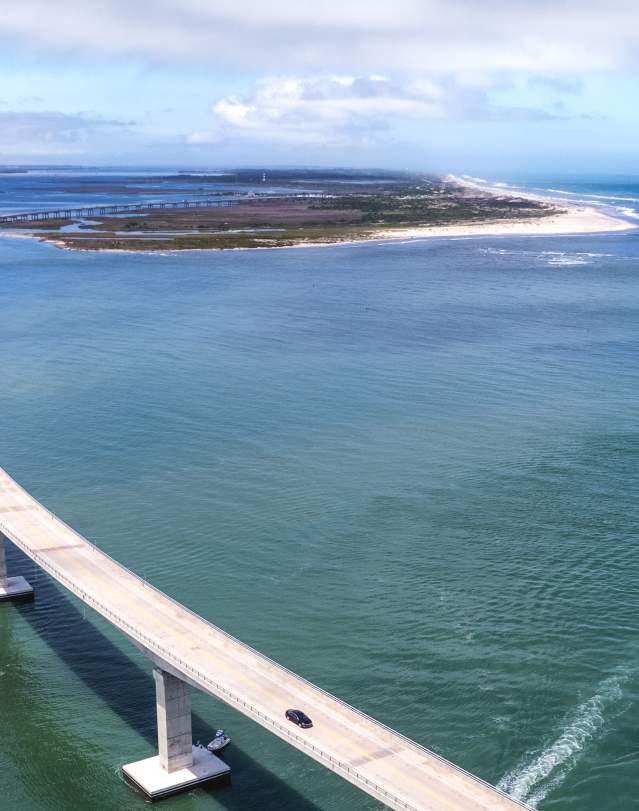 bridge oregon inlet water hwy 12