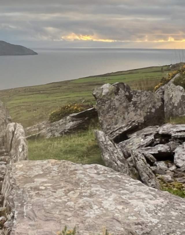 Gaeltacht Uibh Rathaigh Iveragh Wedge Tombs near Coomakista