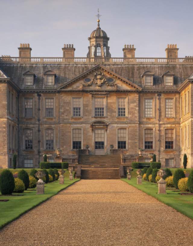 A view of Belton House, part of Belton Estate near Grantham.