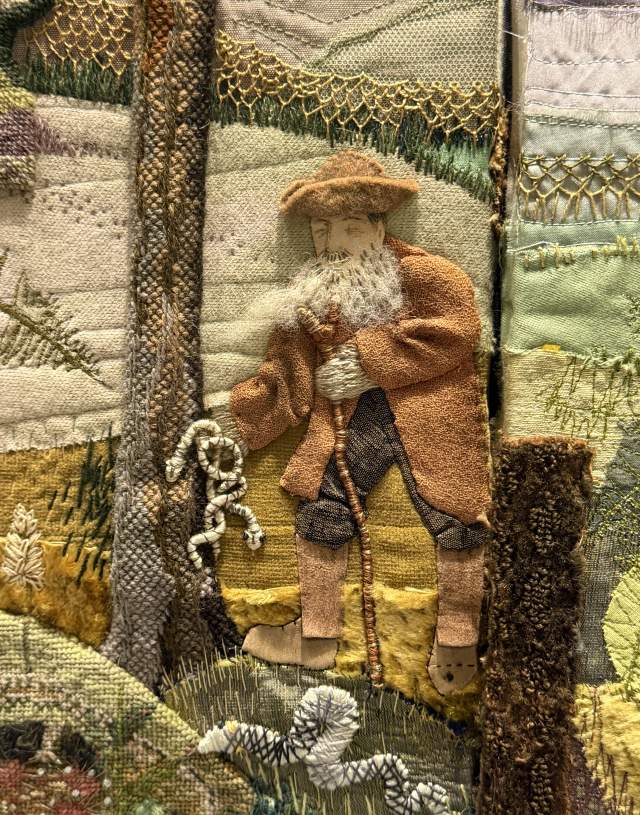 Brusher Mills in New Forest Embroidery
