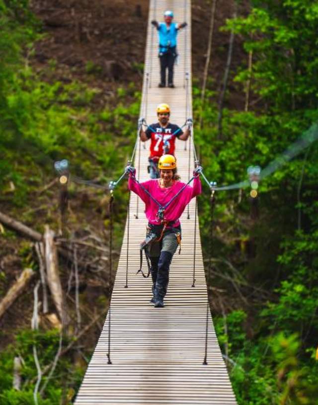 Påske på Via Ferrata Haldenkanalen
