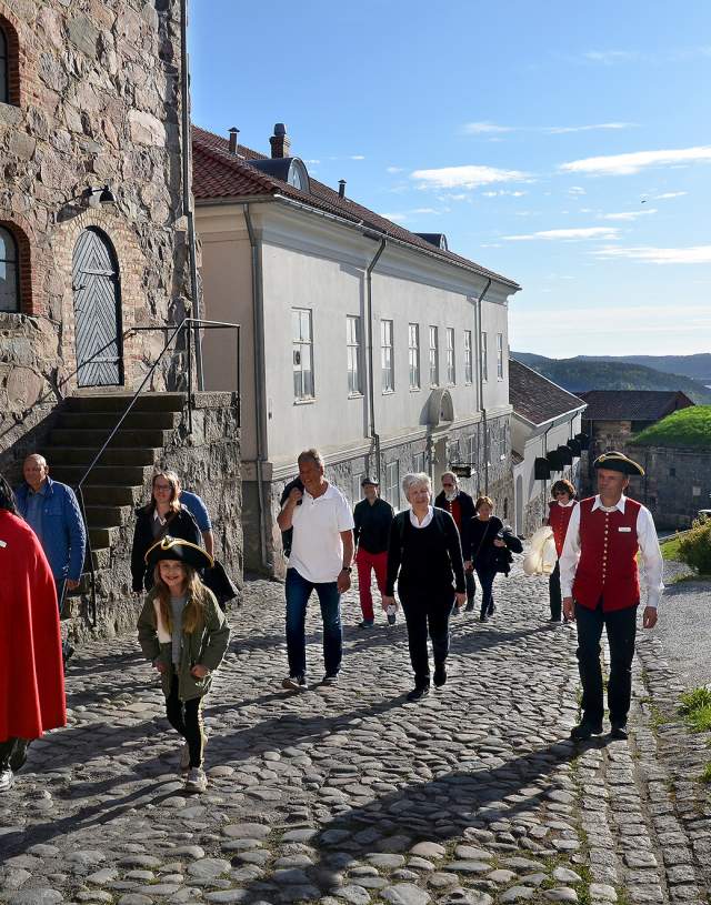 Guiding Fredriksten festning