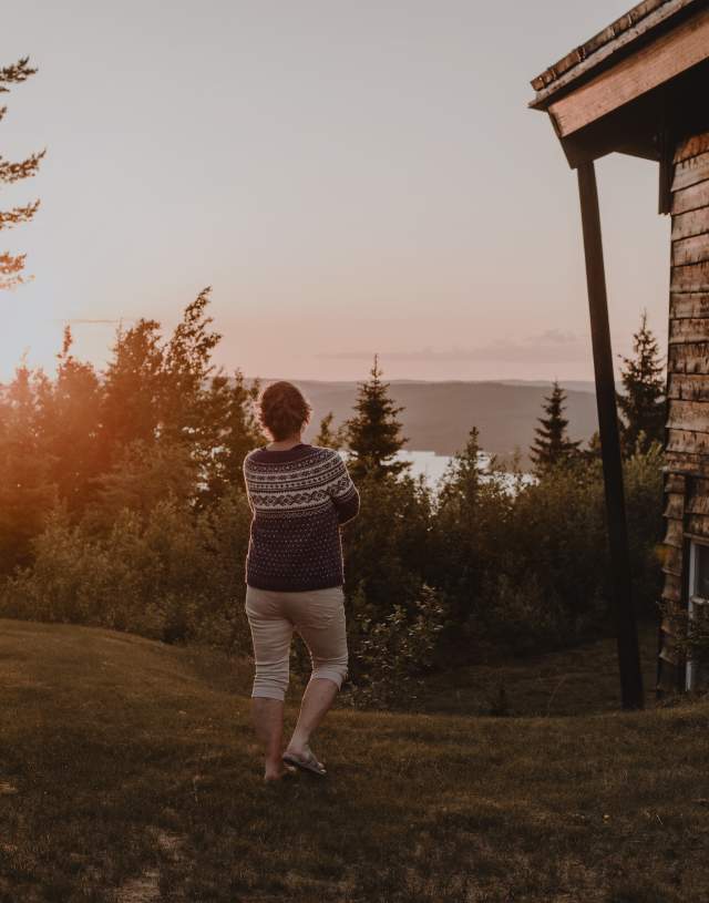 Høstsol på Finnskogtoppen