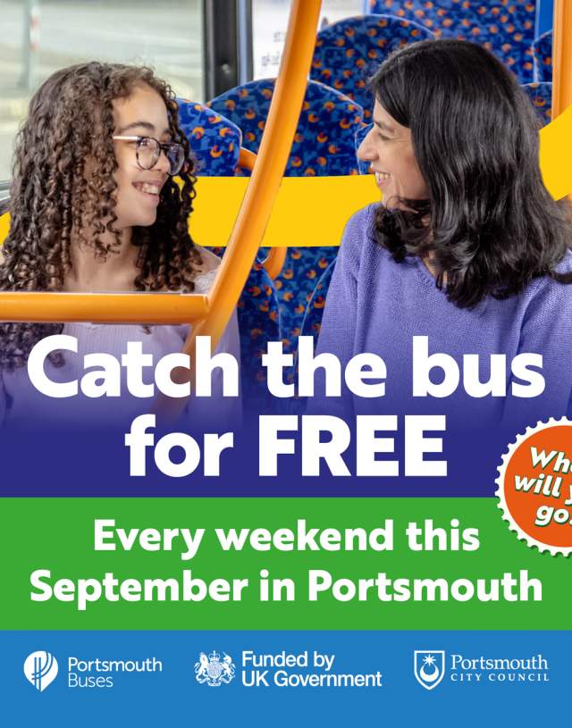 Catch the bus for free in September
