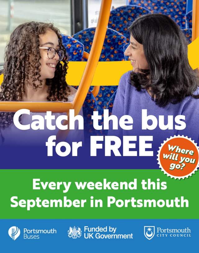Catch the bus for free in September
