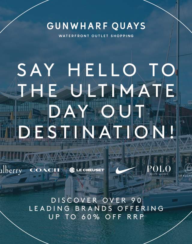 Gunwharf Quays: Say Hello to the ultimate day out destination