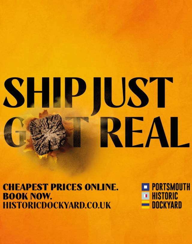 Ship Just Got Real - Portsmouth Historic Dockyard