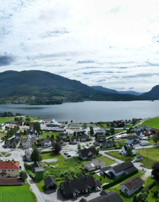 Das Fjorddorf Hafslo