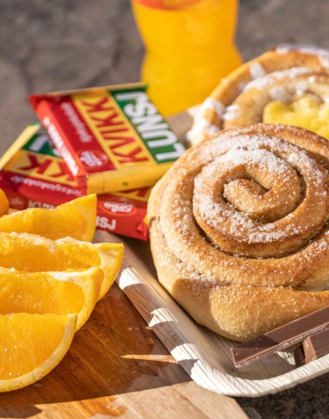 Typische norwegische Ostersnacks