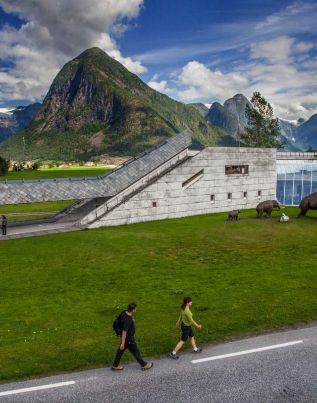Das Norwegischen Gletscher Museum, Fjærland