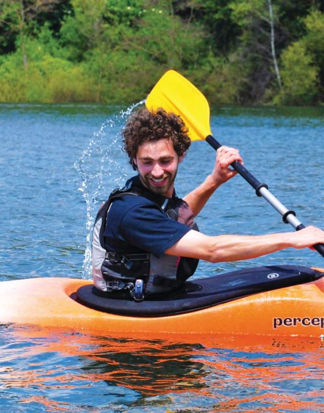 Kayaking at Aqua Sports Company