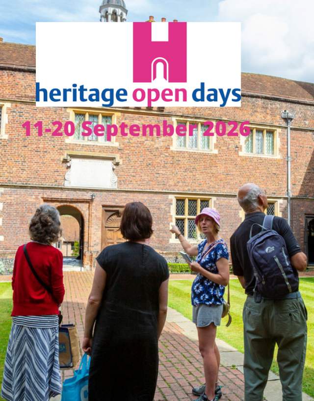 Heritage Open Days 2026