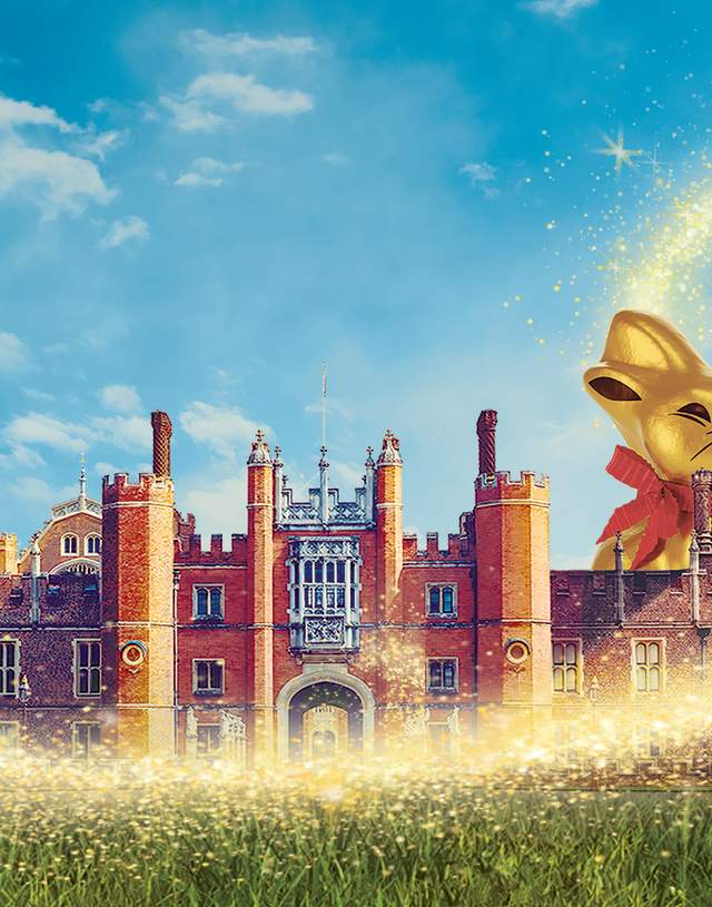 The Hampton Court Palace Lindt GOLD BUNNY Hunt