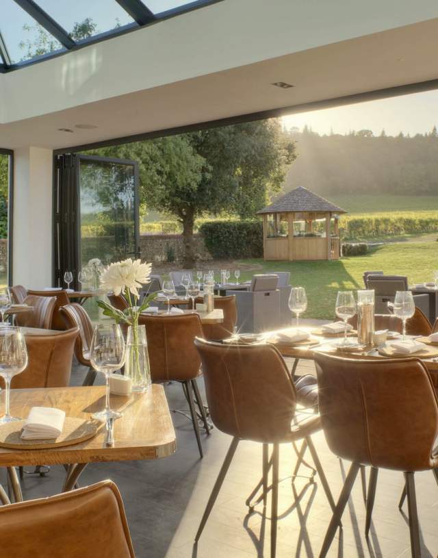 Dining at Denbies Wine Estate