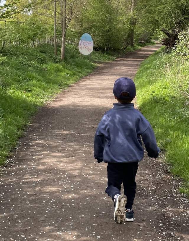 Easter trail at Hatchlands Park