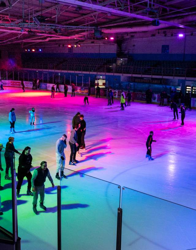 Skating at Guildford Spectrum