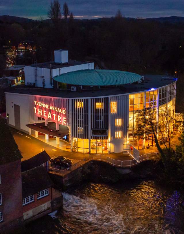Exterior Yvonne Arnaud Theatre