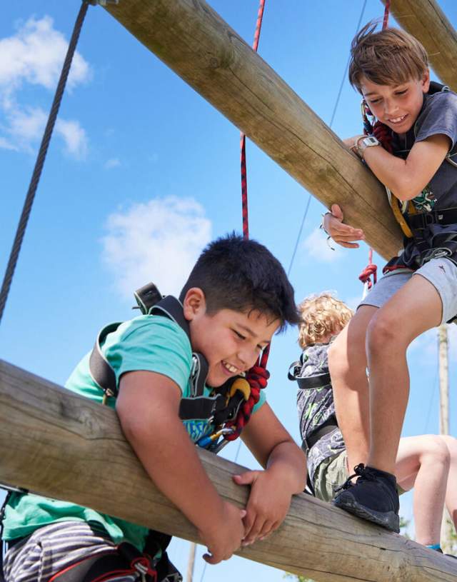 Children enjoying play at PGL Summer Camps