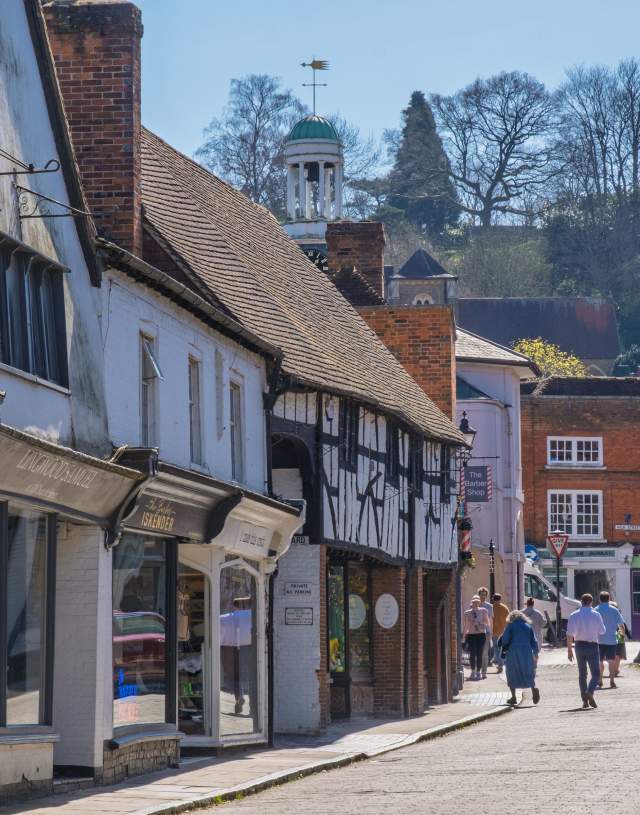 Godalming Town Centre - image credit Matt Gordon