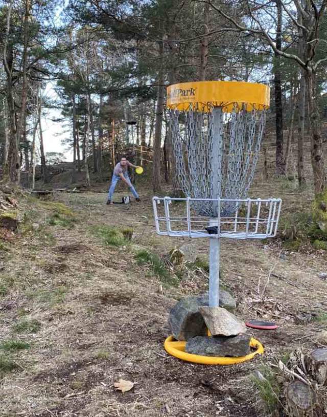 Frisbeegolf