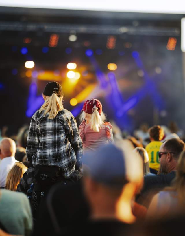 Konsert på Skalldyrfestivalen