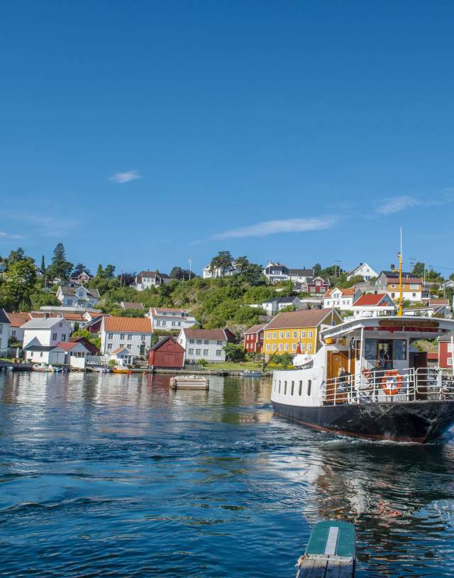 båt over vannet