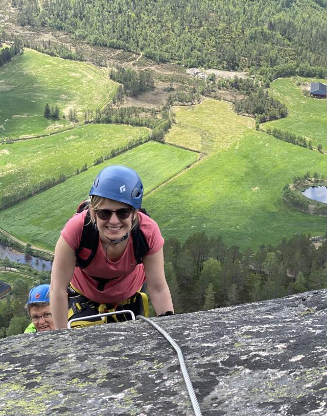 Knaben Via Ferrata første etappe