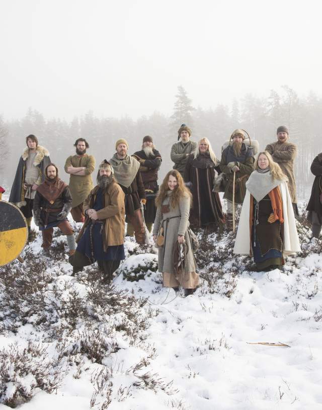 Vikings gathered at Tingvatn